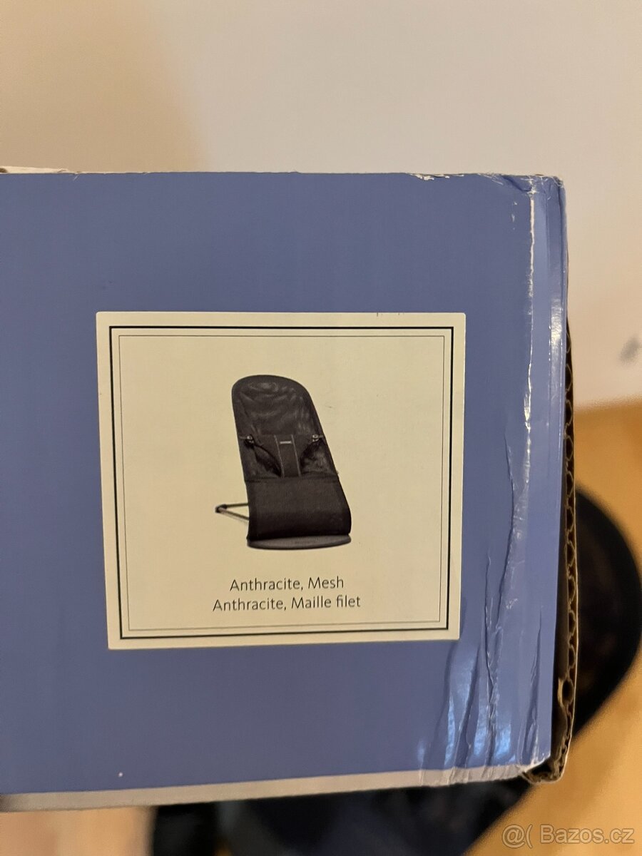 Babybjorn lehátko Anthracite Mesh - 6