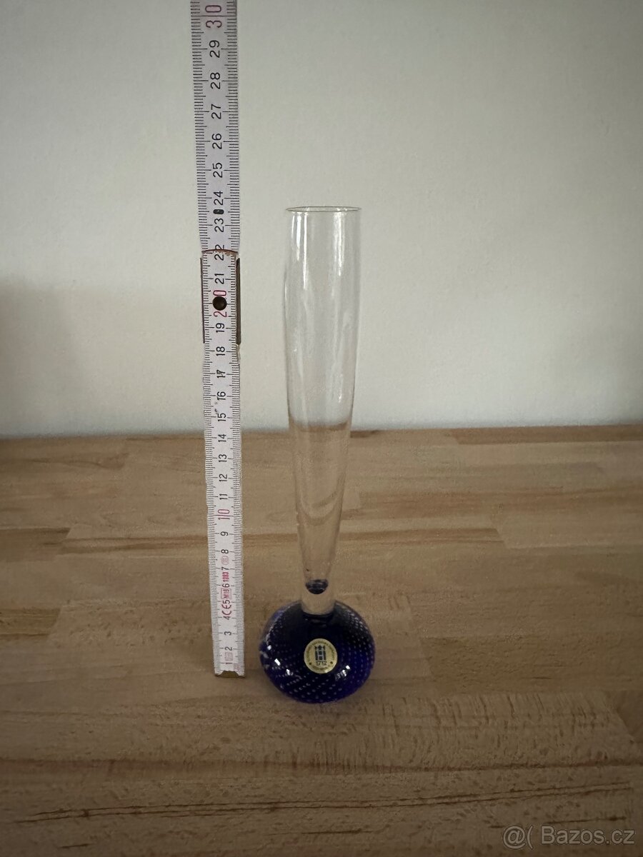 SKLENĚNÁ VÁZA S BUBLINAMI - 6
