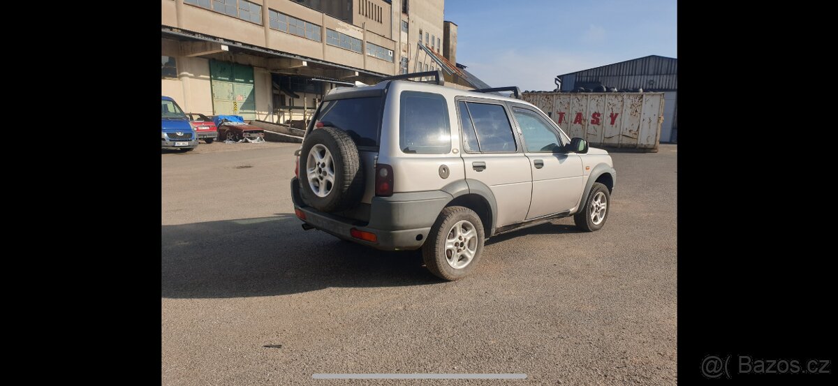 LAND ROVER FREELANDER ok výroby: 2000, Stav tachometru: 201 - 6