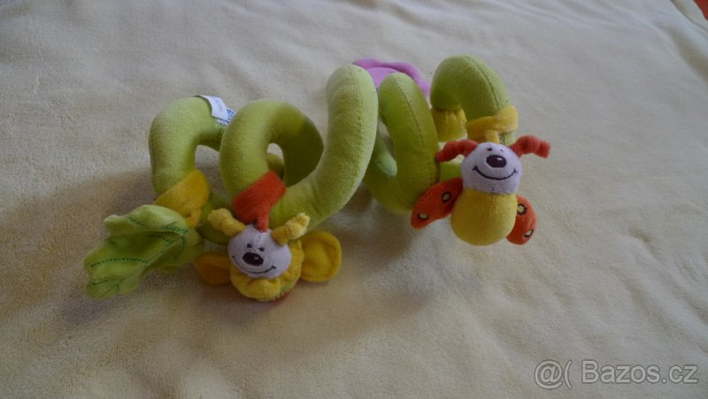 Plyšová spirála na autosedačku - 6