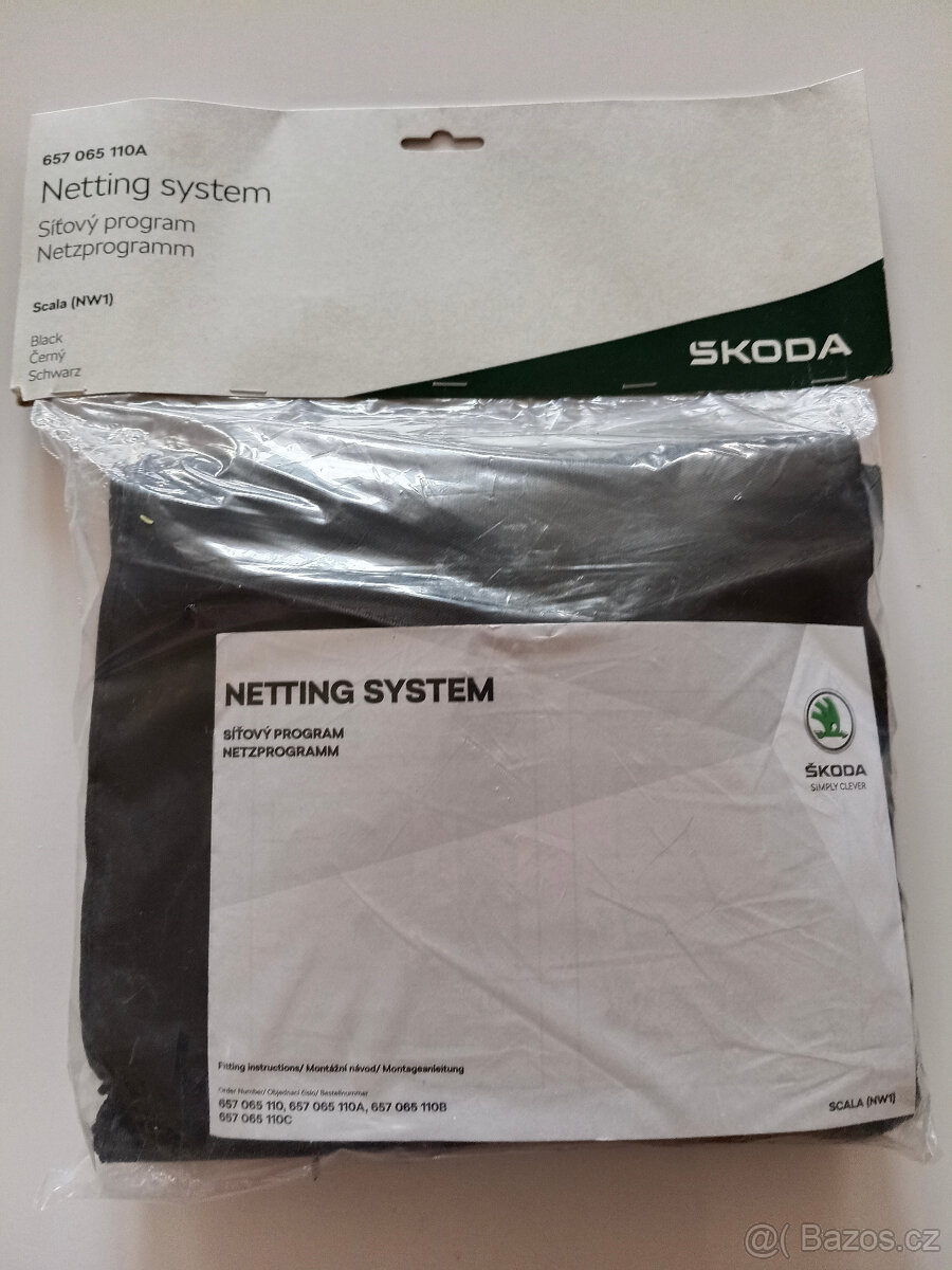 Škoda Scala - síť do kufru - 6