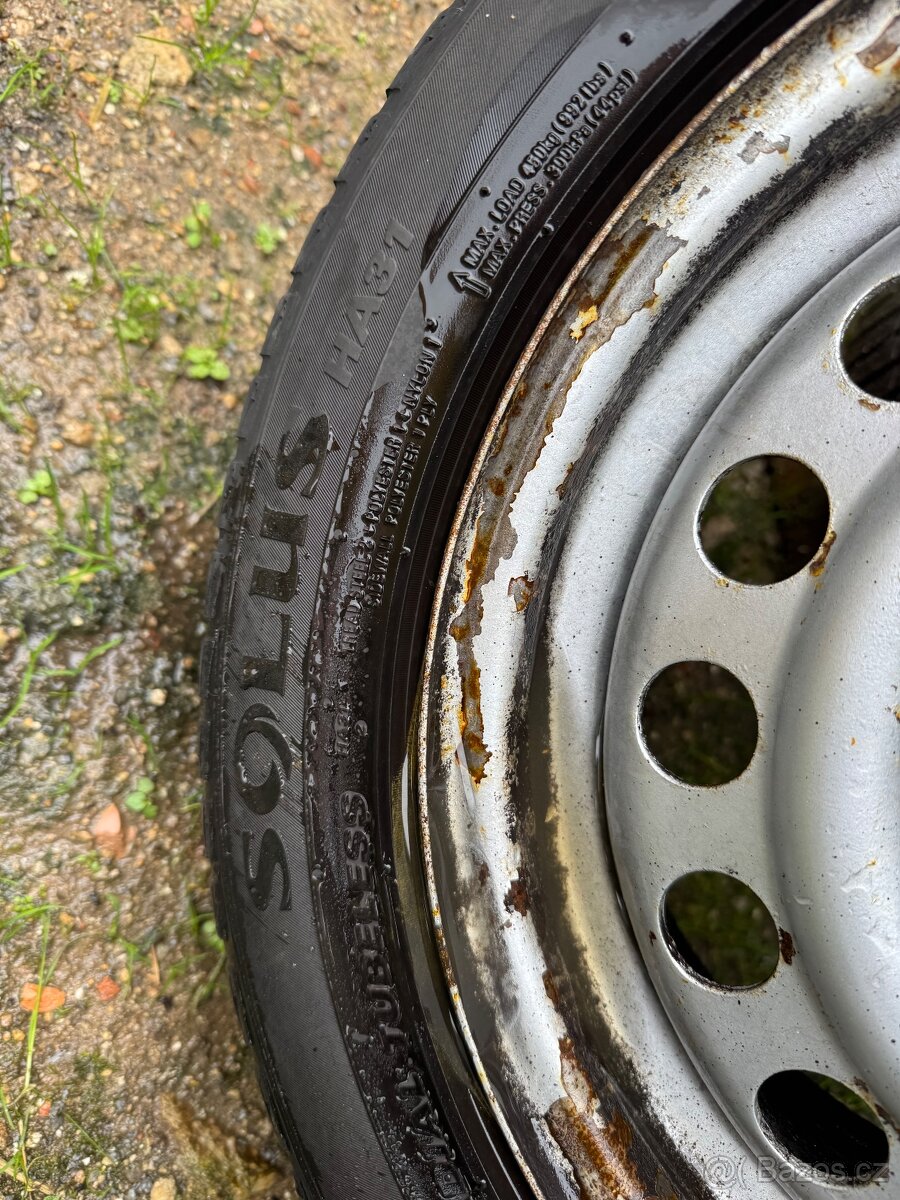 Disky s pneu zimní 185/55 R14 4x100 z VW Lupo - 6