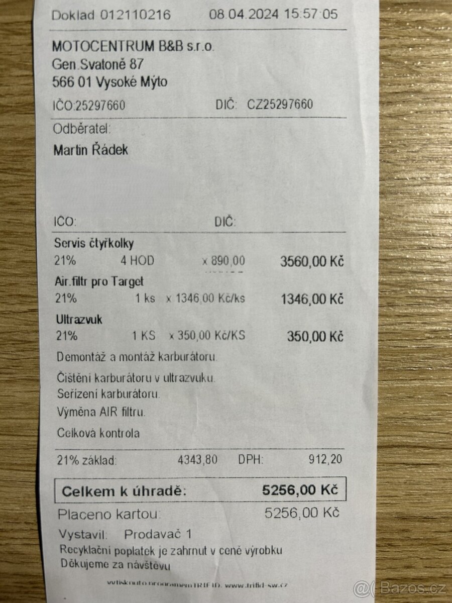 TGB Target 525 2009 - 6