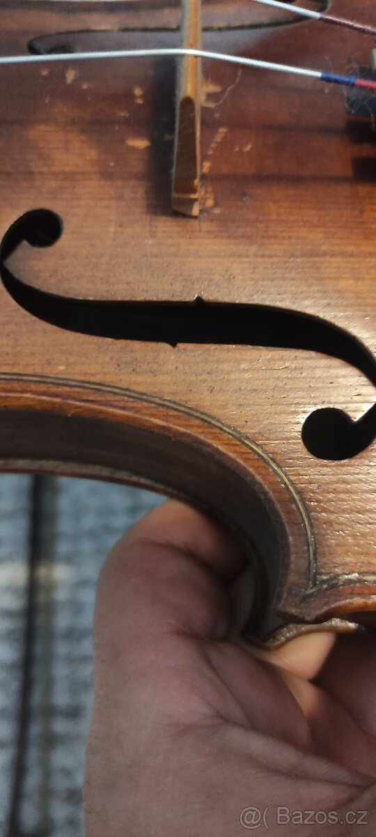 Antonius stradivarius cremonensis,housle - 6