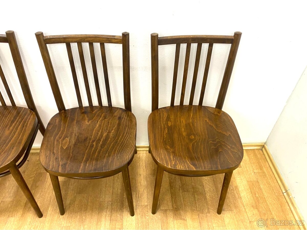 Retro židle TON 60. léta -;- - 6