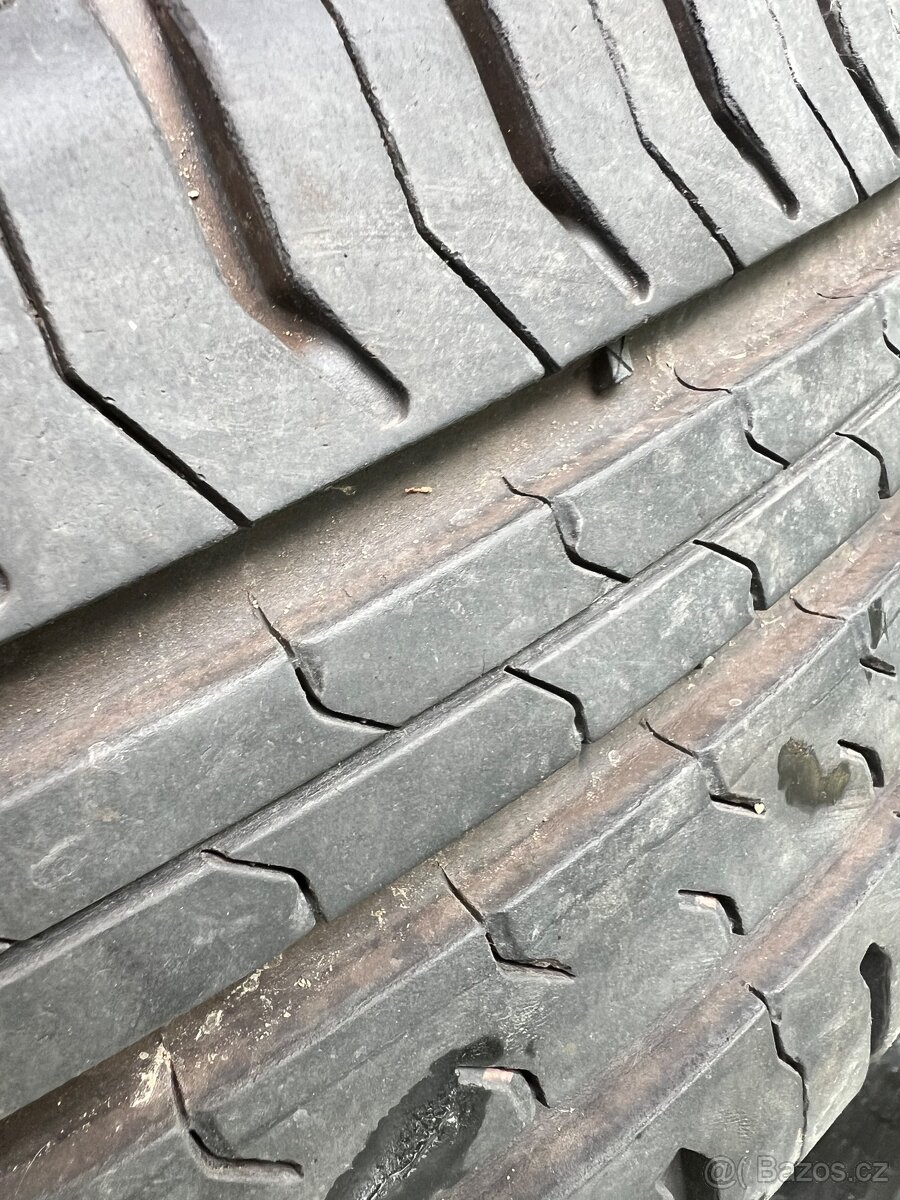 Alu disky  5x120 r15 s letním pneu BMW e36 - 6
