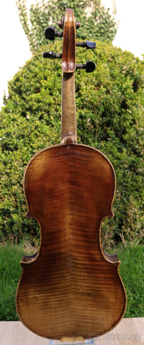 Staré německé housle od Louise LOWENDALL atelier - 6