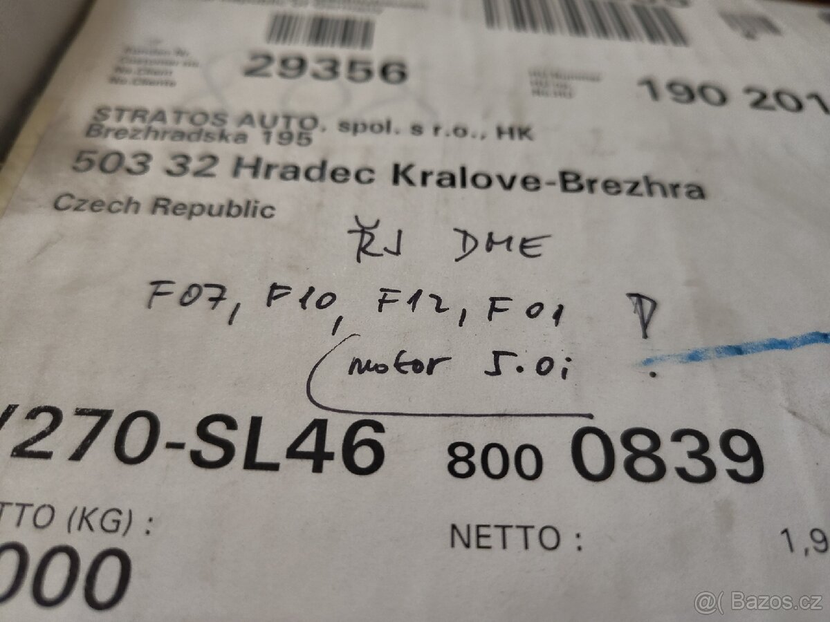 Řídící jednotka BMW 5.0i - 6