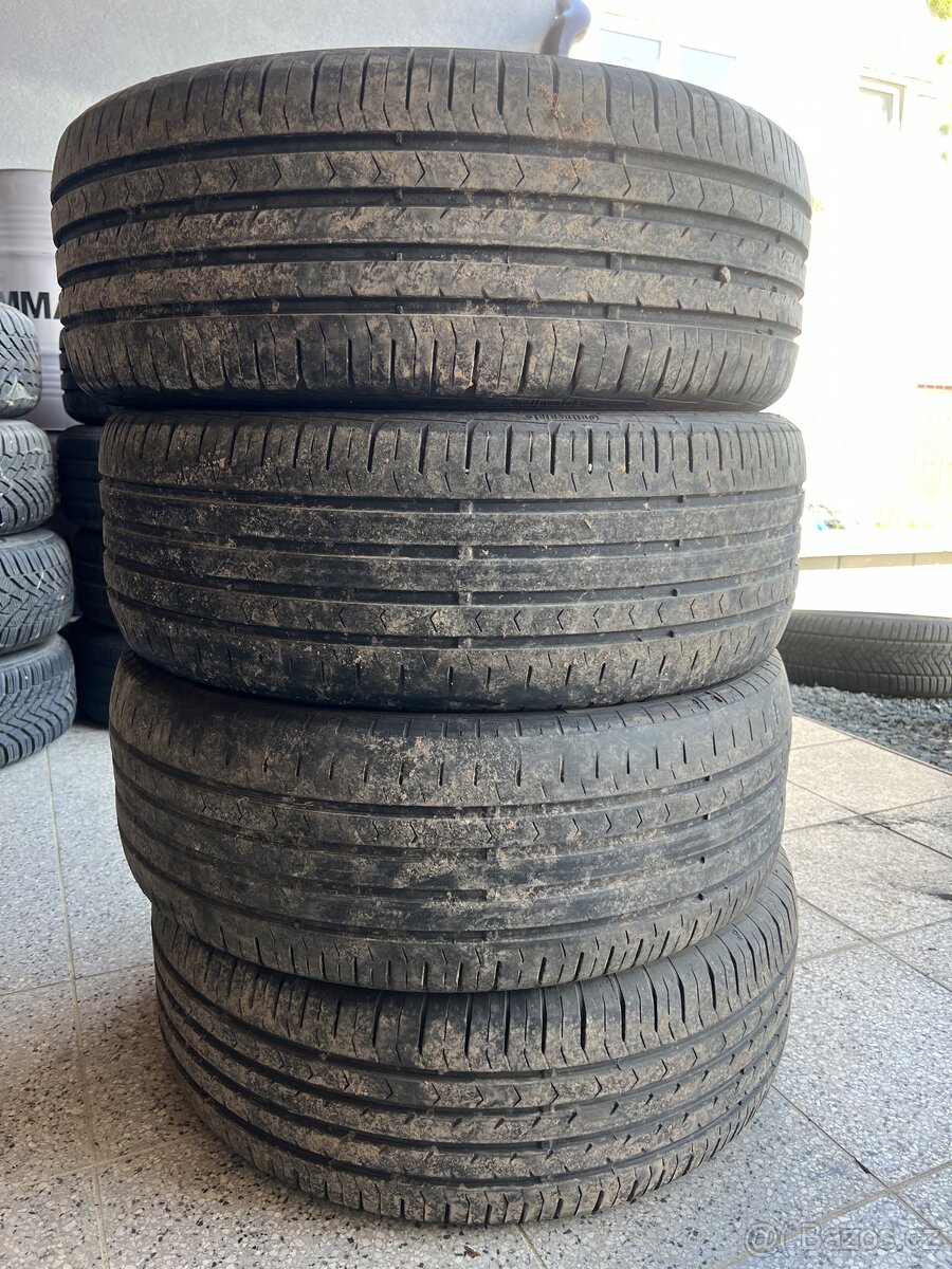 Prodám letní 4ks 215/55R17 Continetal - 6