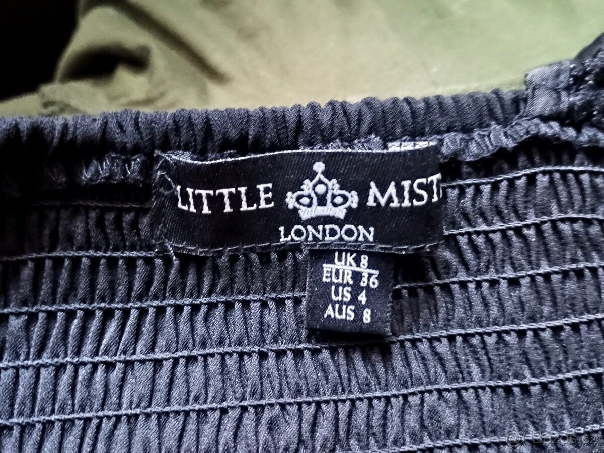 Krásné šaty přes rameno Little Mistress 36-40 - 6