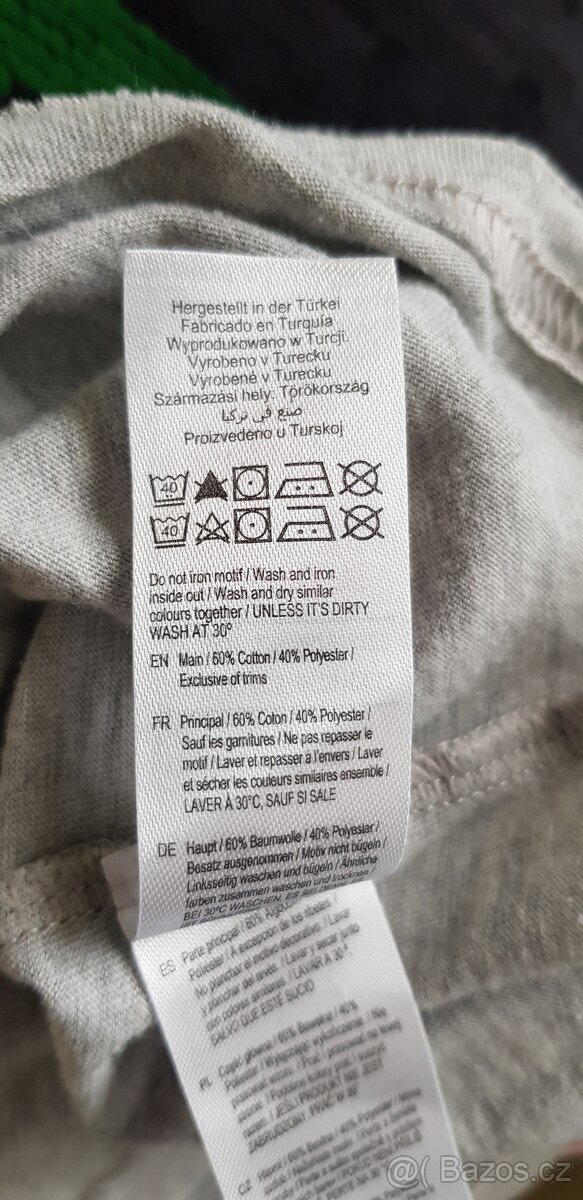 tričko Minecraft s hravým měnícím obrázkem-flitry - 6