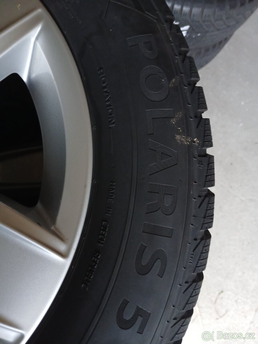 Origo alu 6x15" vw golf 7 se zimními pneu 7mm - 6