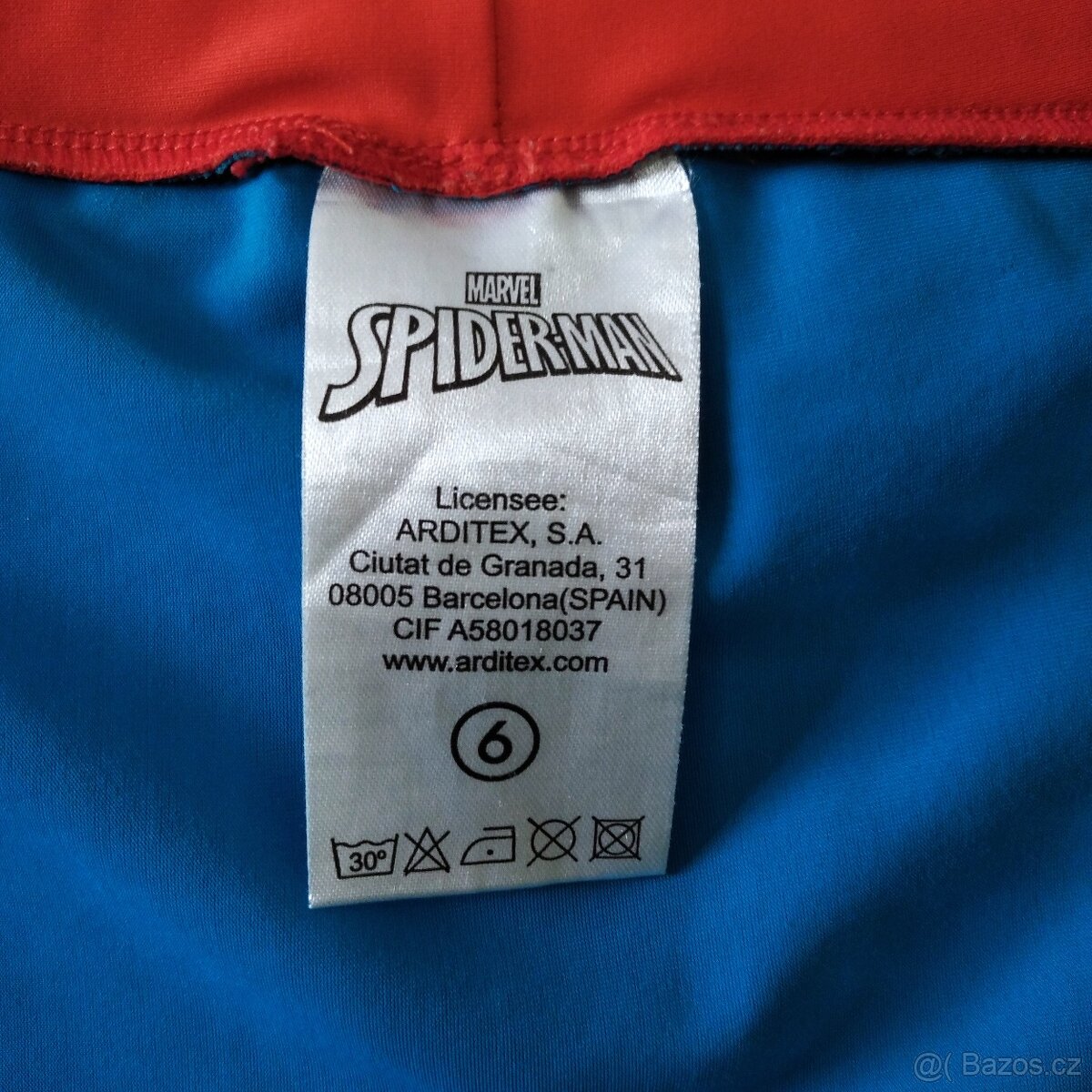 Chlapecké plavky Spiderman vel.116/122 - 6