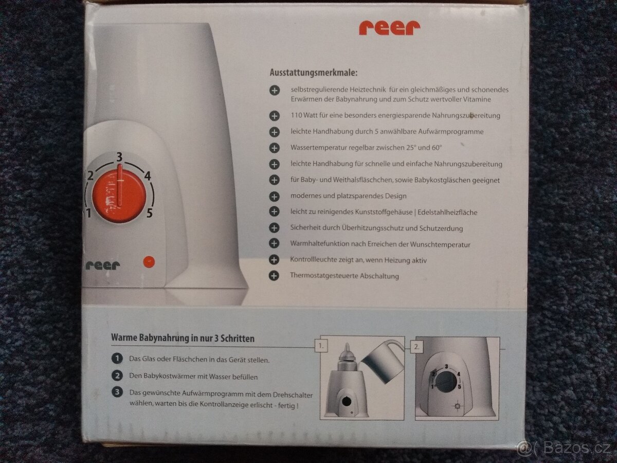 Ohřívač příkrmů a lahviček - Reer - 6