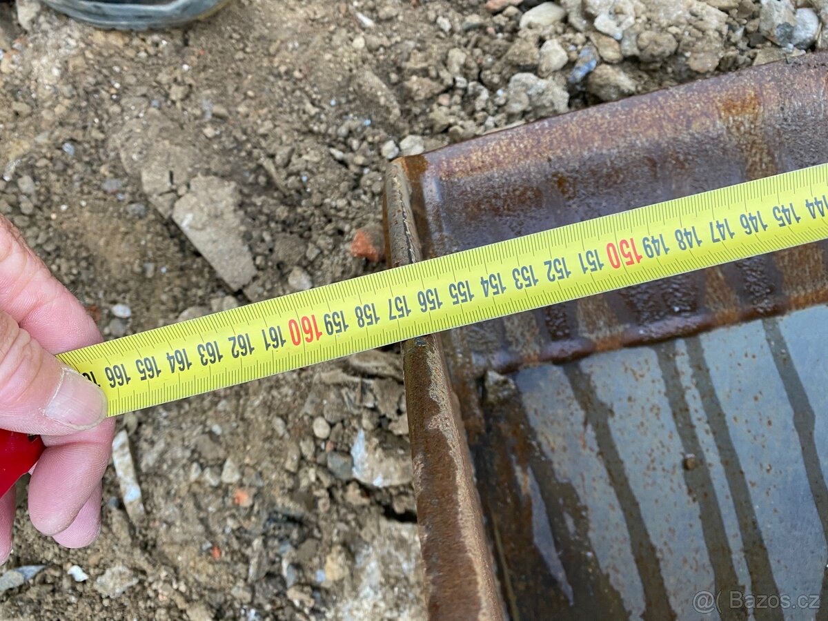 Svahovka planýrovací lopata Lehnhoff MS03 Symlock 160 cm - 6