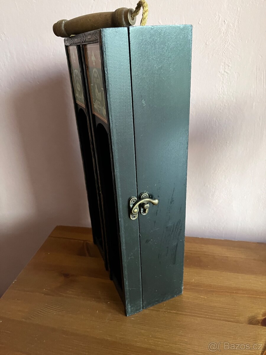 Dřevěná Krabice/ kazeta na 2 vína - 6