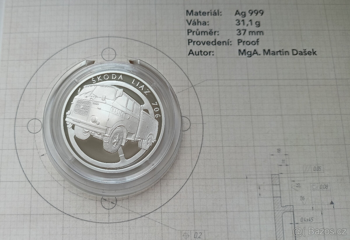 Sada 4 mincí ze série Na kolech 2023 - 6