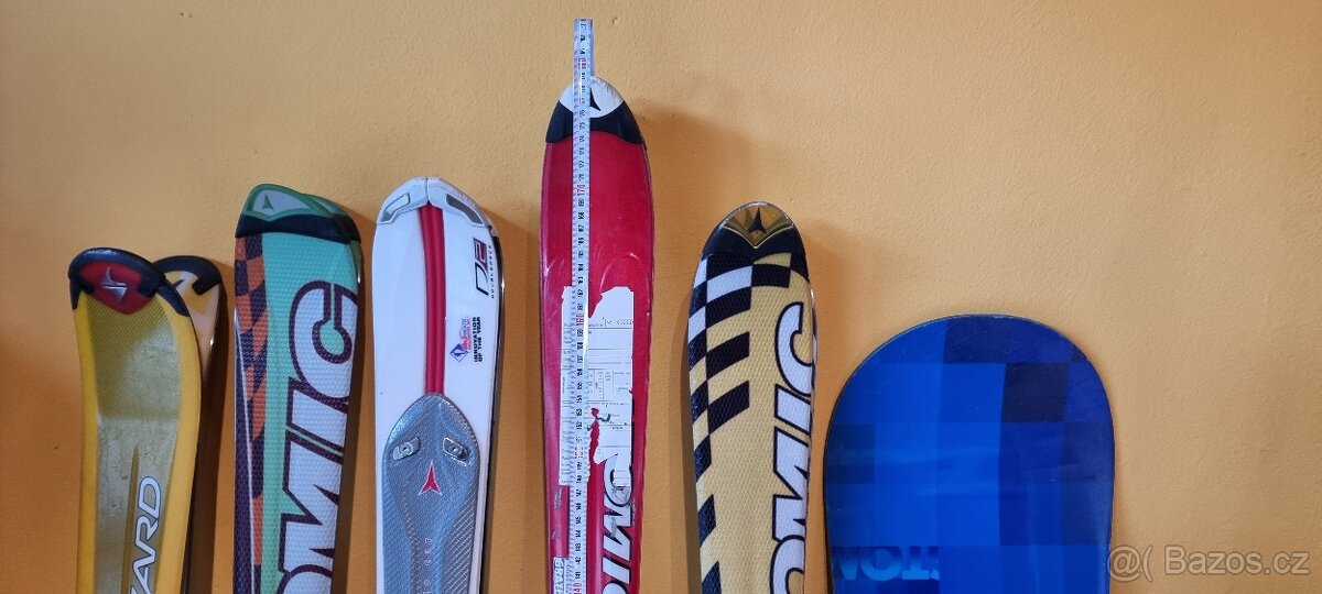 Lyže vč. vázání - různé druhy a délky + SNOWBOARD - 6