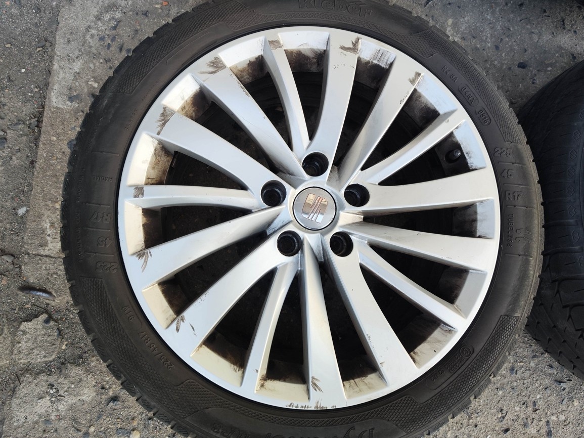 17"letní alu sada 5x112 origo Seat Exeo Leon Octavia A4 A3 - 6