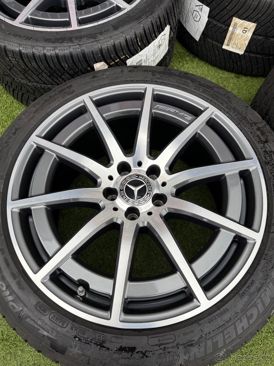 Mercedes E63 AMG W213 - ZÁNOVNÍ ZIMNÍ SADA R19 ORIGINÁL - 6