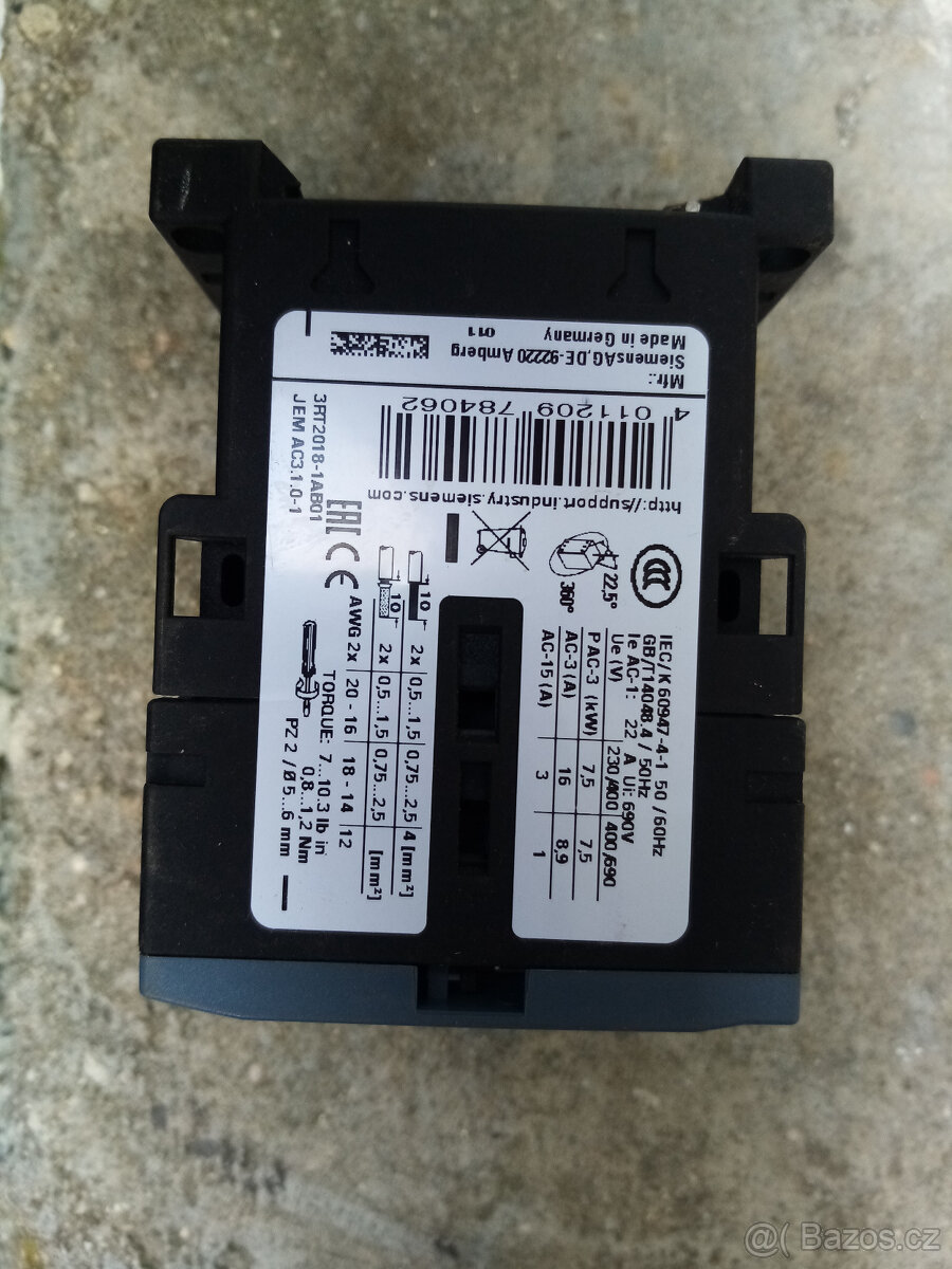 Stykače ABB, SIEMENS - 6