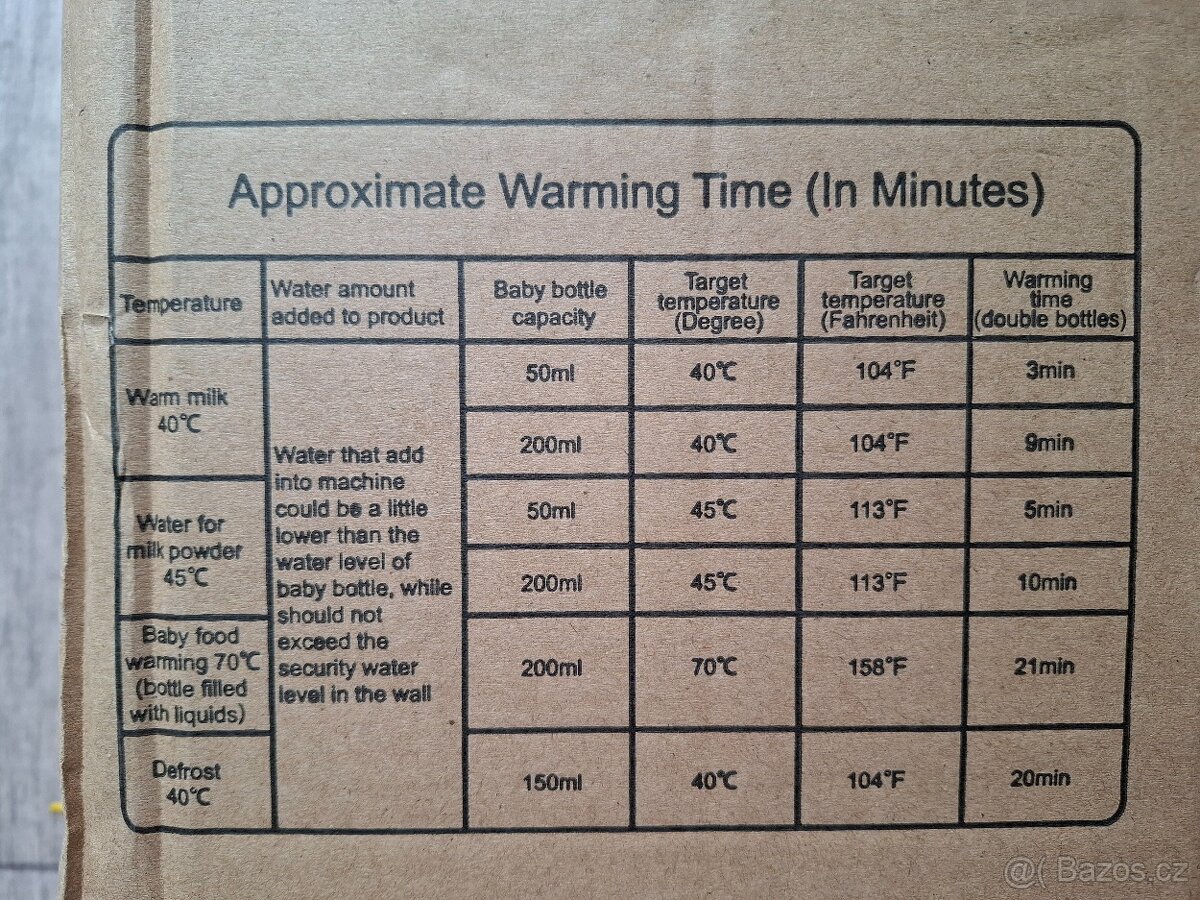 Ohřívač lahví Youthink - 6