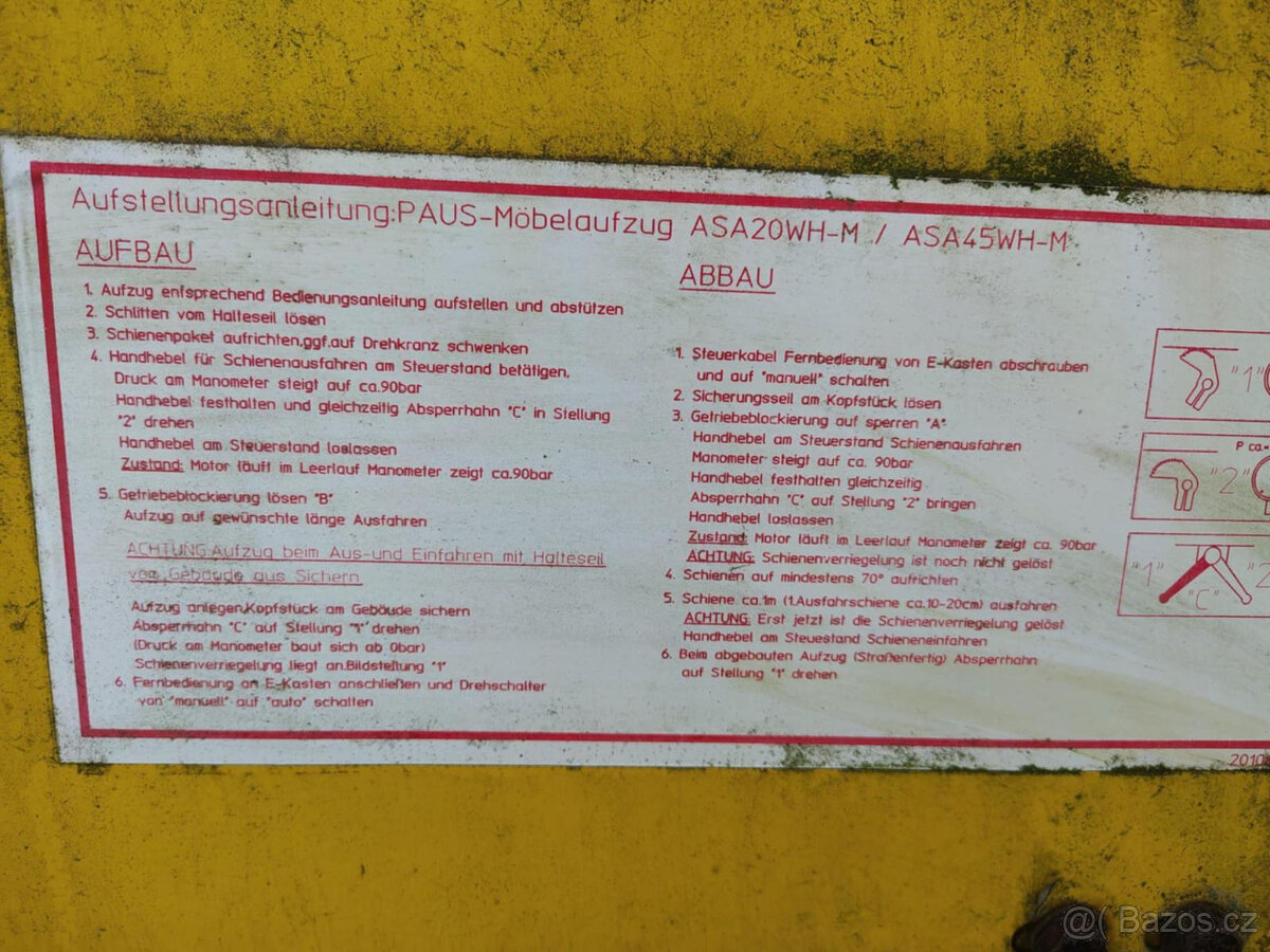 Stavební výtah PAUS - 6