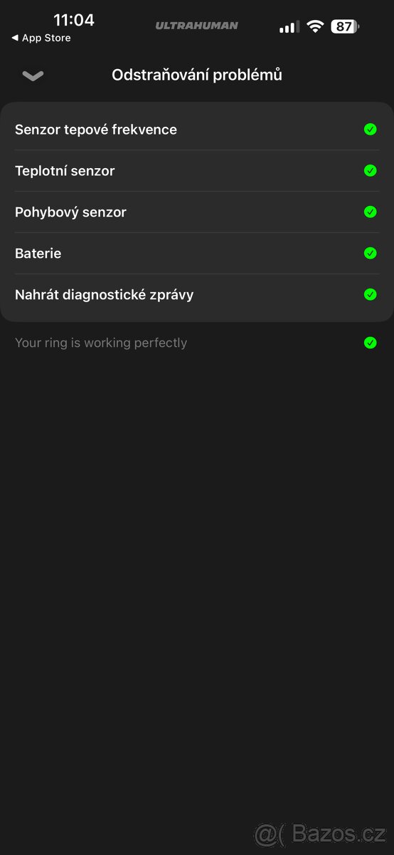 Chytrý prsten Ultrahuman Ring Air Matt Grey 12 - 6