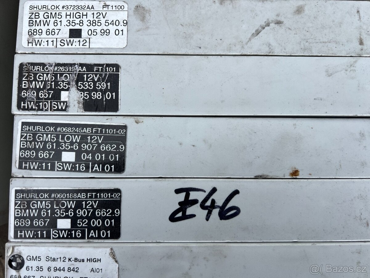 BMW 3er E46 komfortní jednotka výbavy - 6