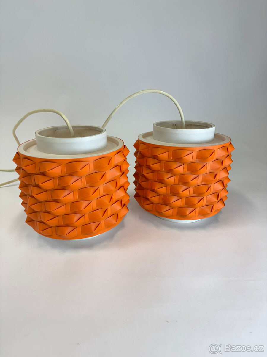 Vesmírný retro lustr - málo vídaný model 70. léta - 6