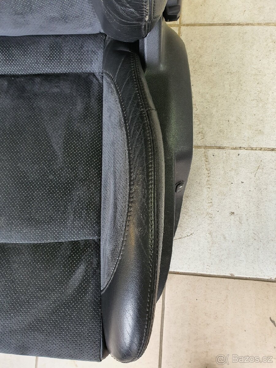 interier sedacky kuze alcantara ford s-max galaxy - 6