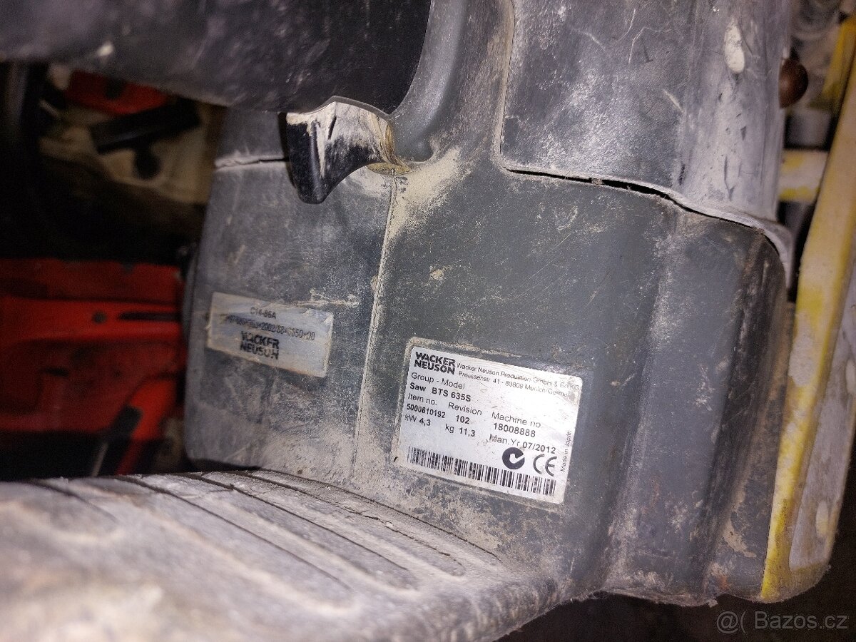 Wacker Neuson BTS-635S.... nekompletní. - 6