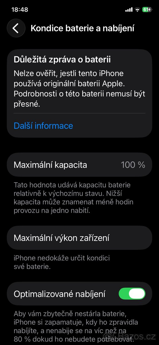 Apple iPhone 11 RED 64GB - Zachovalý - 6