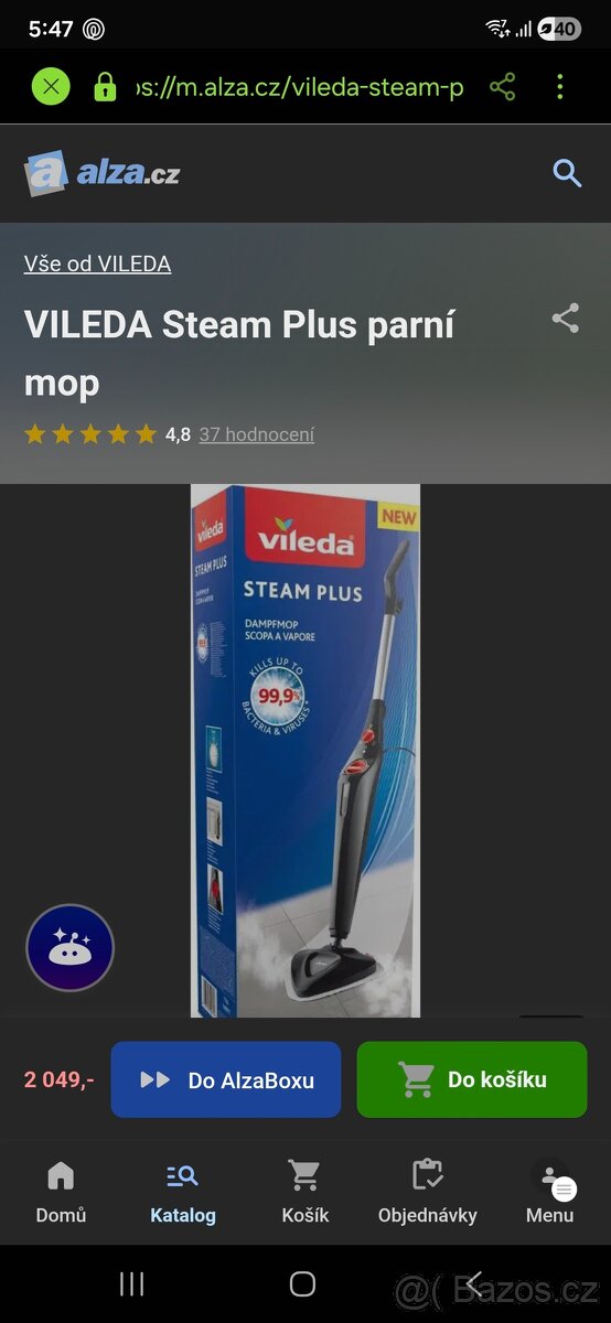 VILEDA Steam Mop - 6