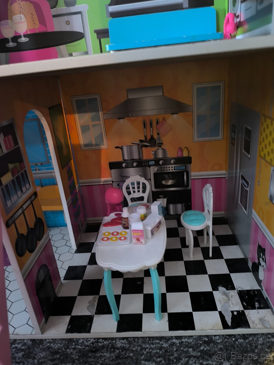 Domeček pro Barbie s výbavou - 6