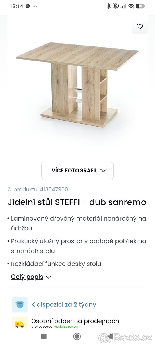 Jídelní stůl - 6
