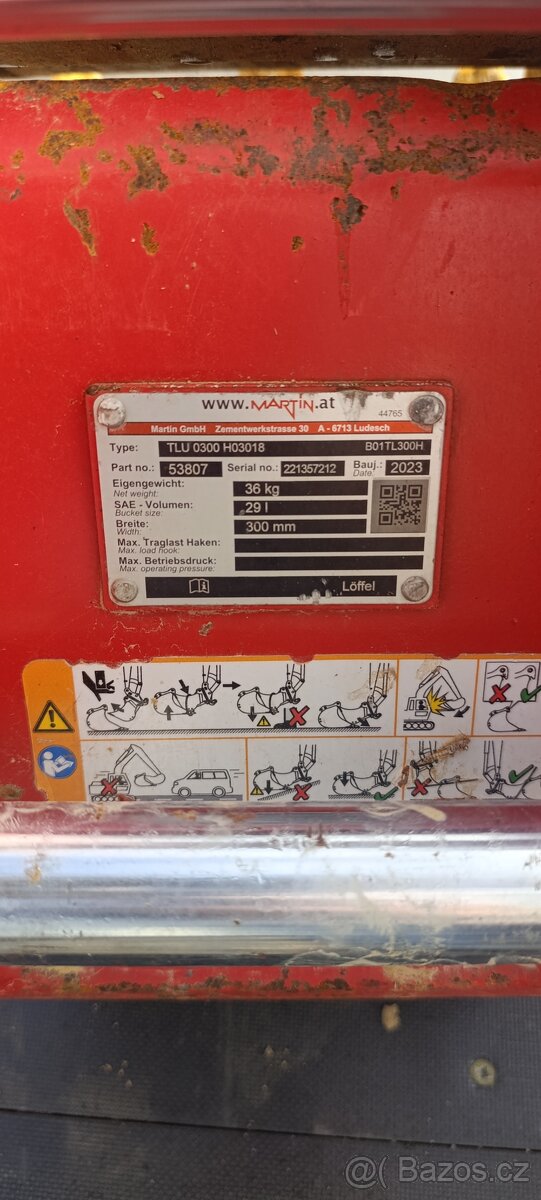 Minibagr Takeuchi TB216 - 6