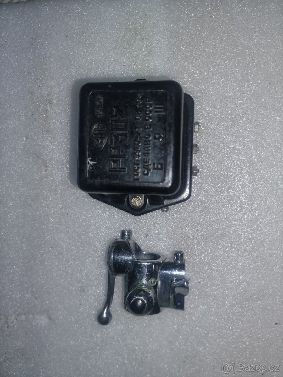 Originální nova spínací skříňka relé dobíjení 6V 12V - 6