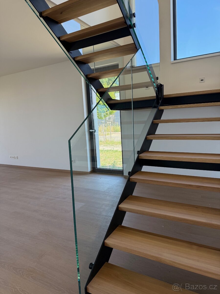 Kovové schodiště, kovové, ocelové schody - Praha - 6