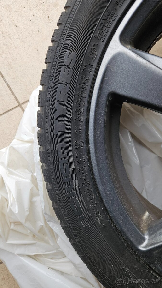 Alu kola 5x114.3 R18 Renault + zimní pneu Nokian - 6