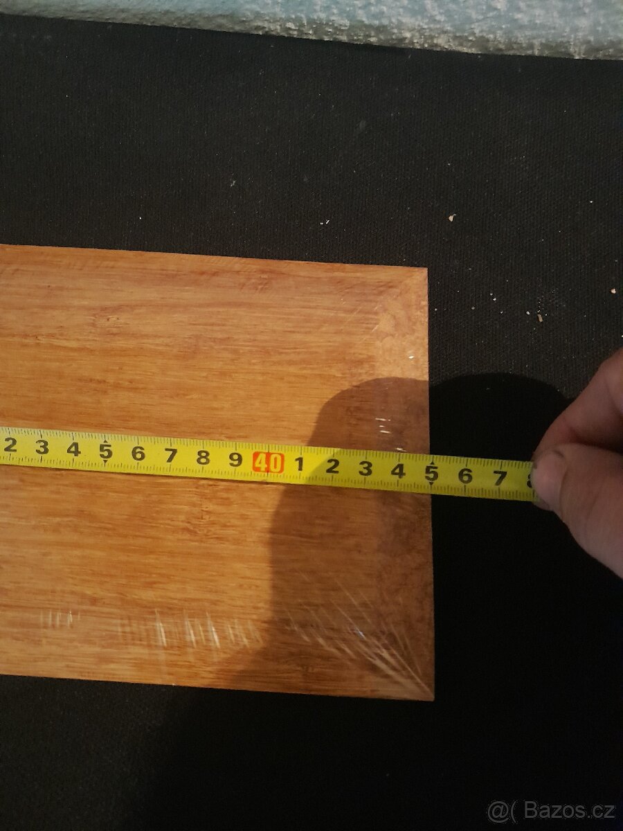 Bambusové servírovací/krájecí prkénko nové - 6