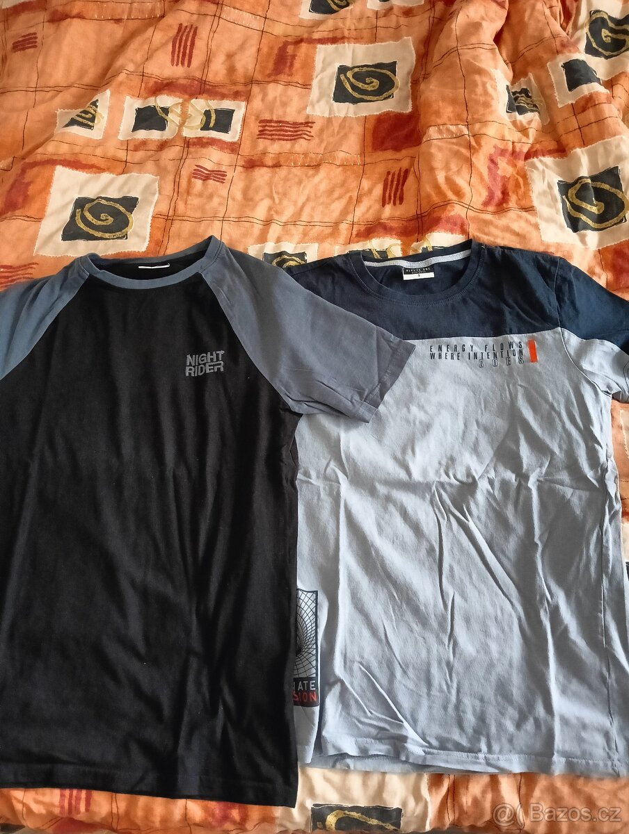 Chlapecké oblečení vel. S - 6