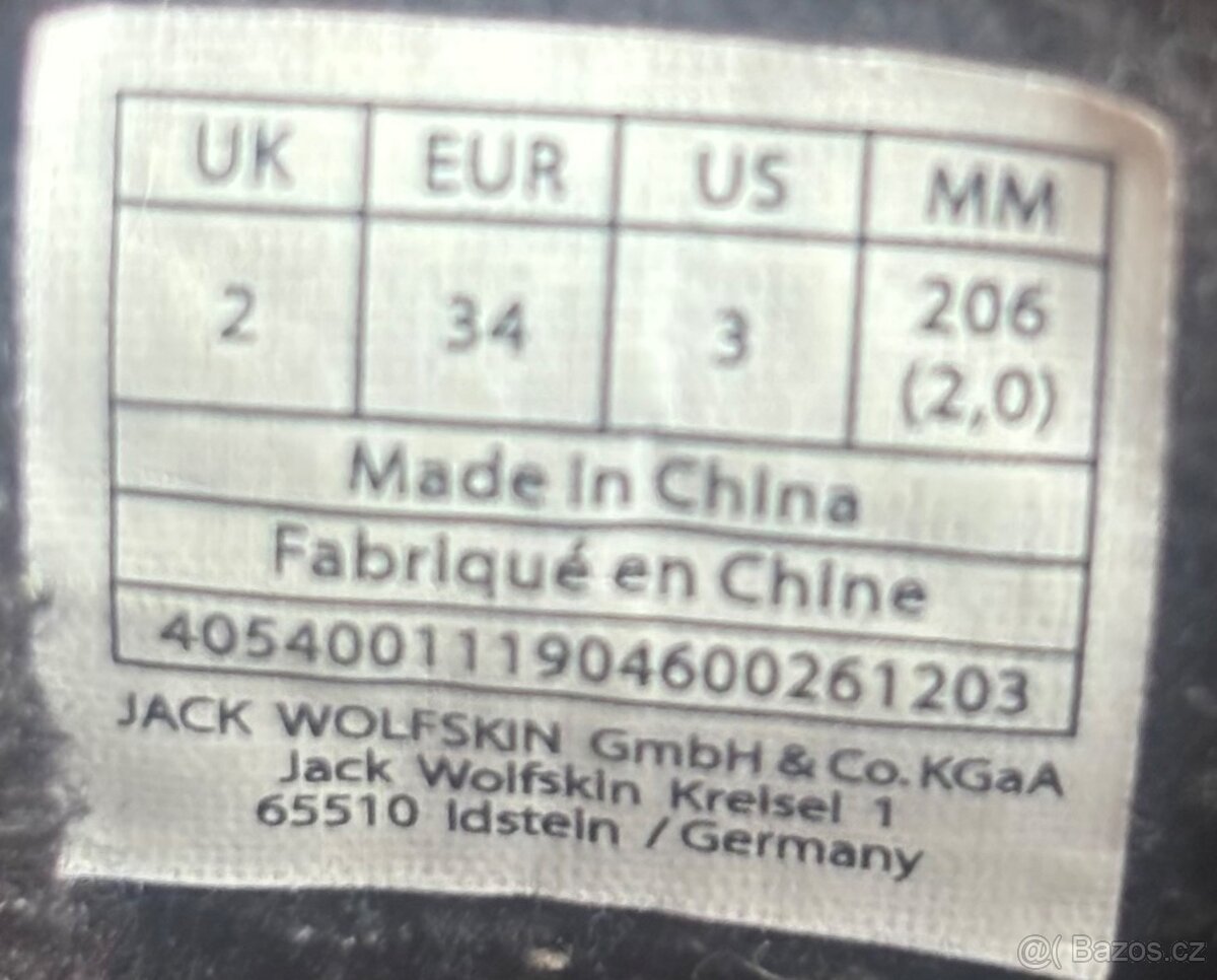 Zimní boty Jack Wolfskin vel. 34 - 6