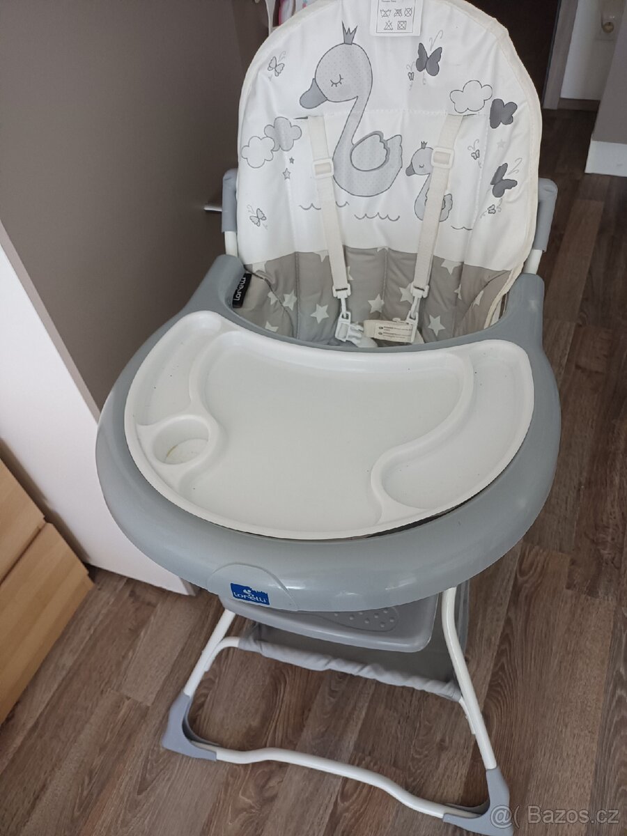 Dětské jídelní židlička, krásný stav - 6