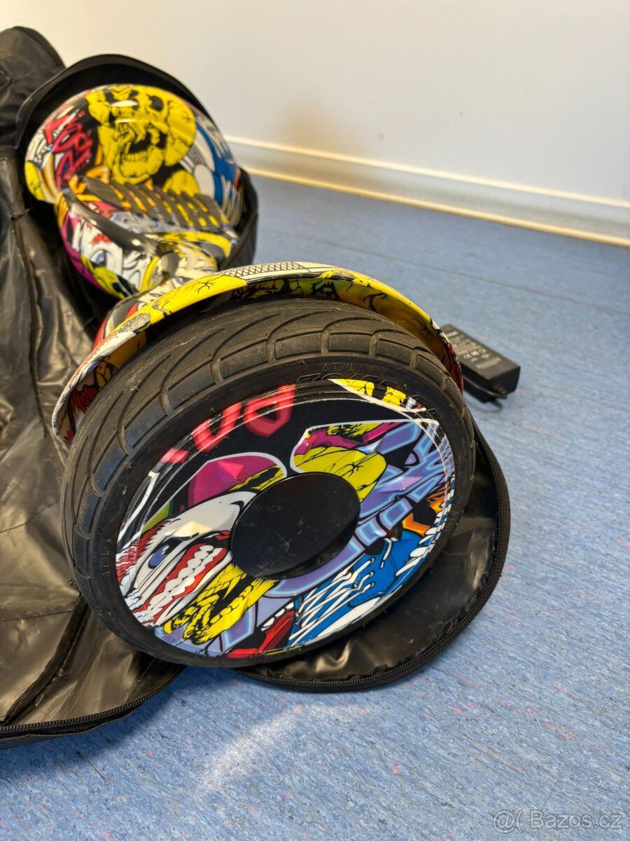 Hoverboard EcoWheel 10,5" Cross - Grafitty - 6