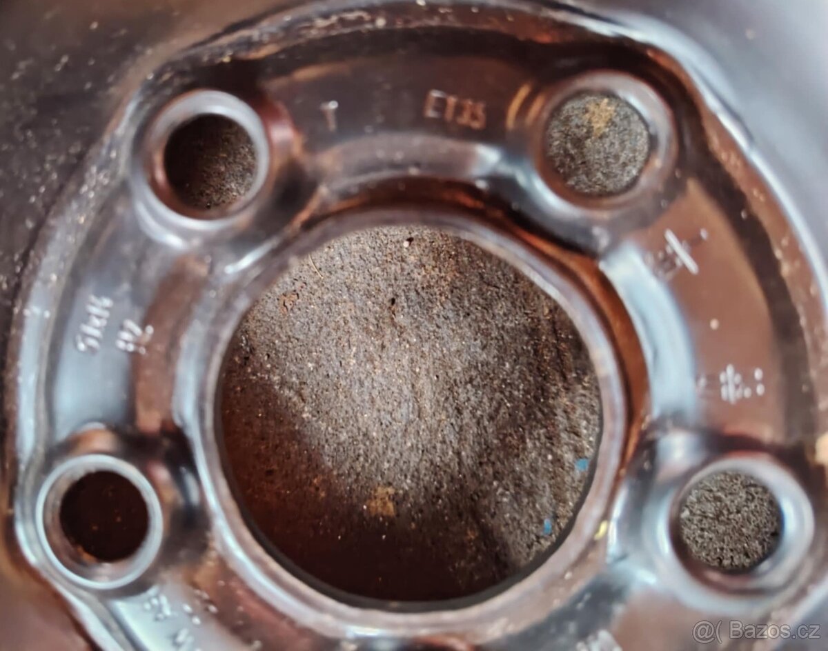 prodám plechy 5x14 ET35 5x100 na Škodu Fabii 1,2 ,VW Polo 9N - 6