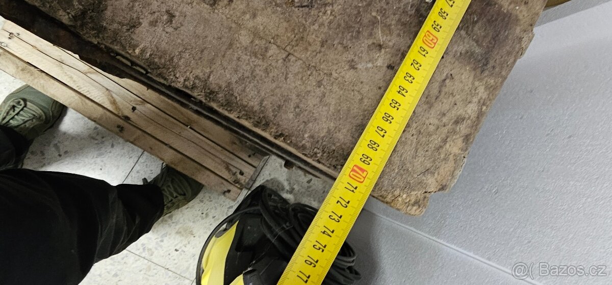 Řeznický špalek / stůl 70x70cm - 6