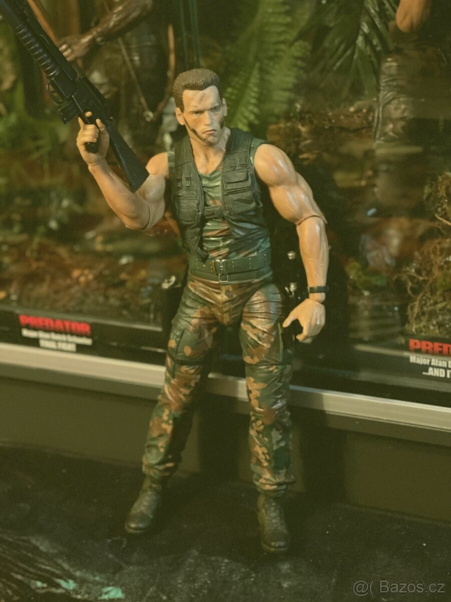 Neca Predator Alan "Dutch" Schaefer 1/4 - 46 cm/ 3 verze - 6