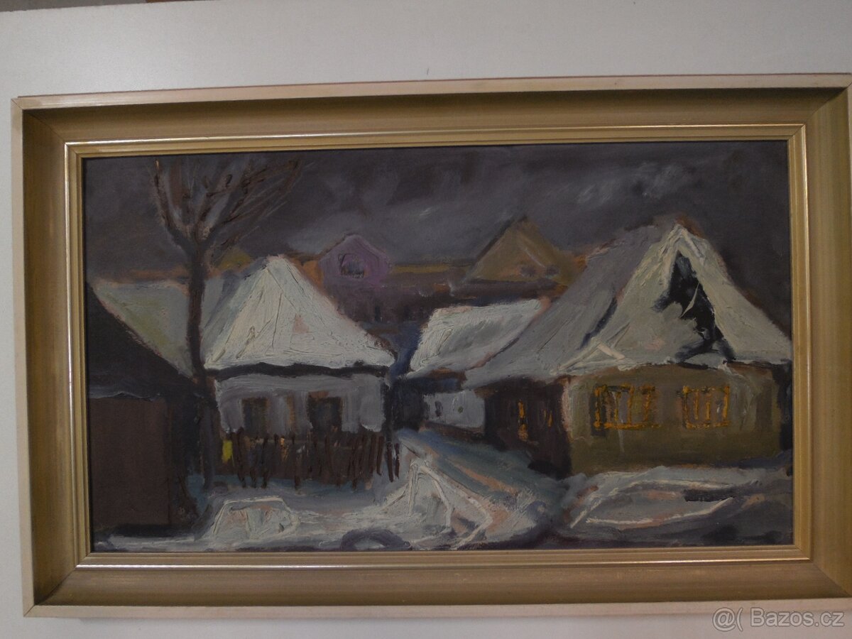 Staré chalupy ,Antonín Šustr, 12.6.1923 3 obrazy - 6