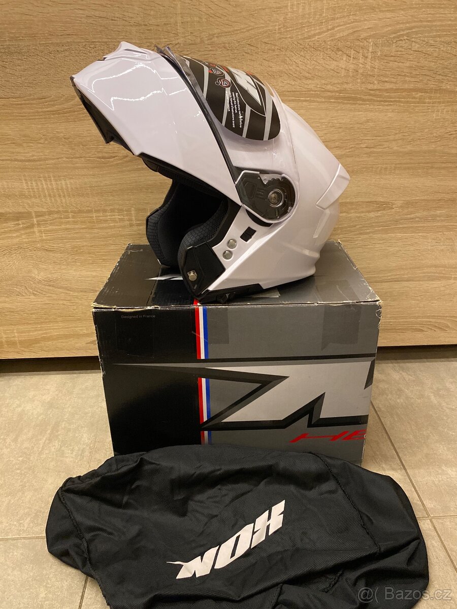 Výklopná helma na motorku NOX N960, vel. L - 6